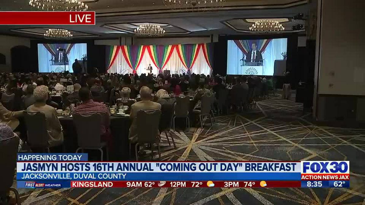 Local LGBTQ+ group celebrates Coming Out Day at annual breakfast  Action News Jax [Video]