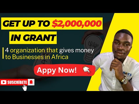 Apply for up to $2,000,000 GRANT Free Money for African Businesses! No Payback!       Apply Now [Video]
