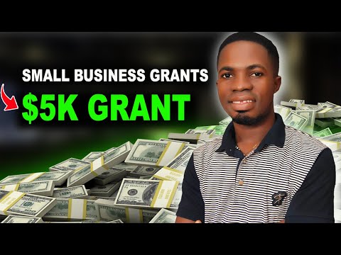 $5k Small Business Grants! New Grant Opportunities 2024. [Video]