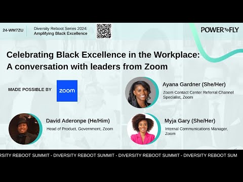 Day 2 – Celebrating Black Excellence in the Workplace: A conversation with leaders from Zoom [Video]