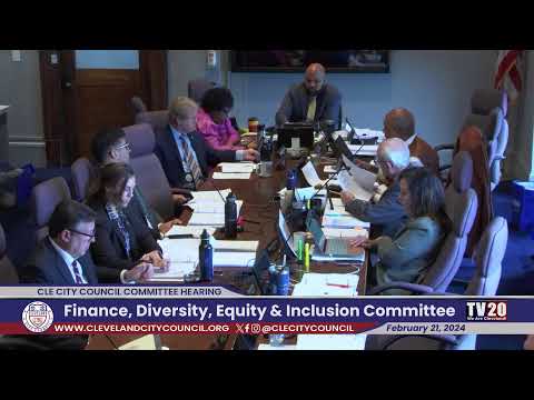 Finance, Diversity, Equity and Inclusion Committee (Part 1)– Budget Hearings, February 21, 2024 [Video]