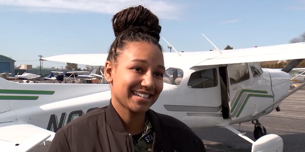 17-year-old girl becomes one of the youngest licensed Black pilots in the country [Video]
