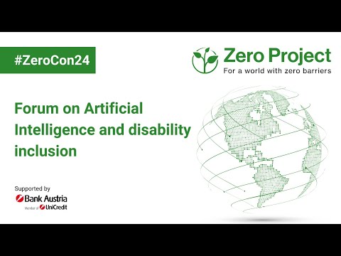 #ZeroCon24: Forum on Artificial Intelligence and disability inclusion [Video]