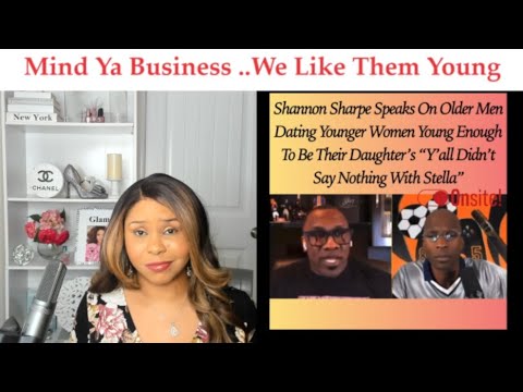 Shannon Sharpe On Older Men Dating Younger Women = Mind Ya Business !! [Video]