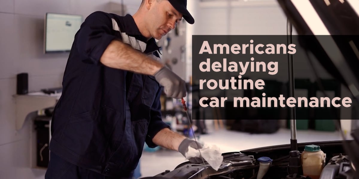 Americans are delaying routine car maintenance [Video]