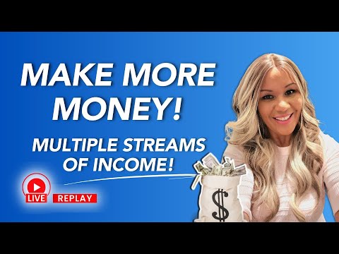 Make More Money! 5 Steps to Multiple Streams of Income! Build Wealth! Leverage Credit! Side Hustle! [Video]