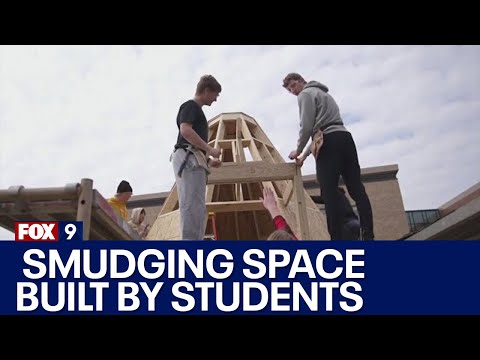 Native American smudging space built by Shakopee students [Video]
