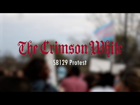 Protest of SB129; support of Diversity, Equity, and Inclusion at The University of Alabama [Video]