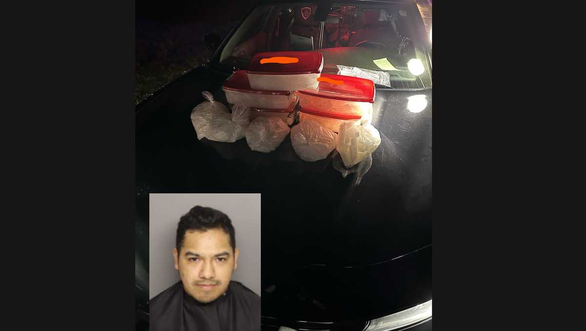 36 pound of meth found during traffic stop [Video]