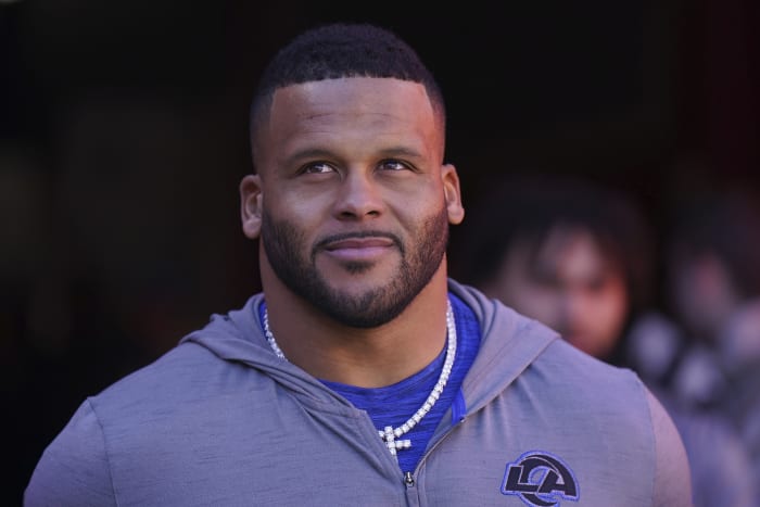 Aaron Donald announces his retirement after a standout 10-year career with the Rams [Video]