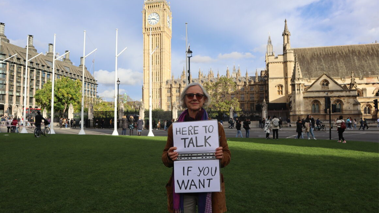Retired British woman on trial for holding sign offering to talk to women considering abortion [Video]