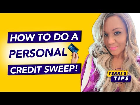 Personal Credit Sweep! How to Do a “Personal Credit Sweep”! Credit Repair! Credit Disputes! [Video]