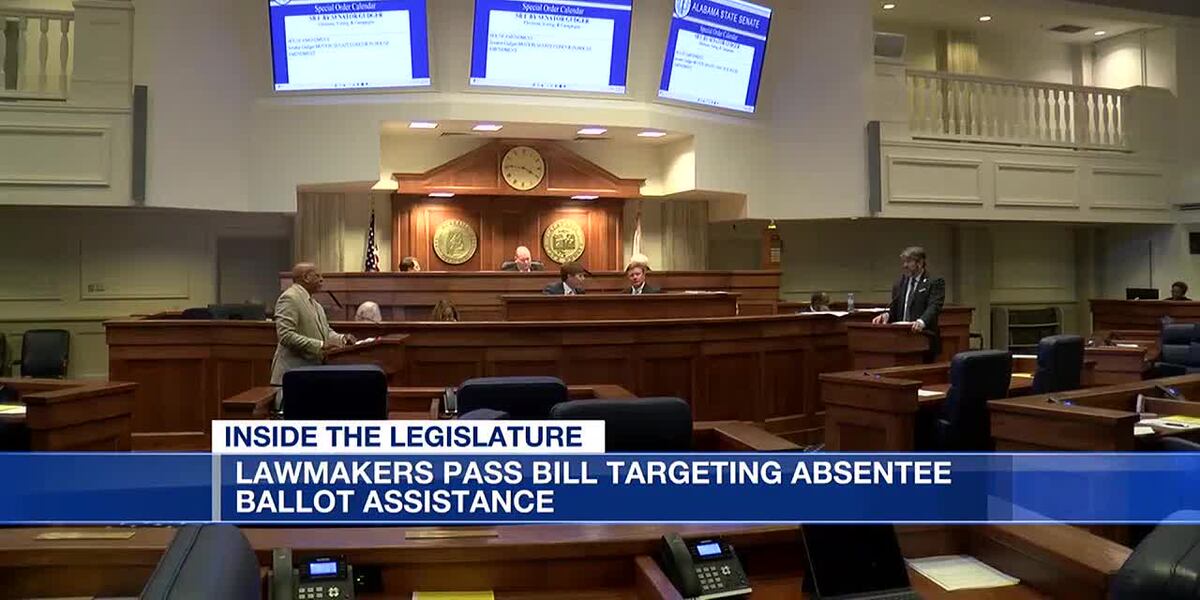 Alabama lawmakers approve absentee ballot, anti-DEI bills [Video]