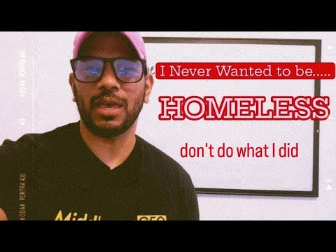 I Was Homeless For 3 Months because of POOR Money Habits. You could be NEXT!!! [Video]