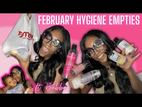 Huge February Hygiene/Fragrance Empties ft. Black Owned Businesses w/ my cohost Bubba 🤎 [Video]