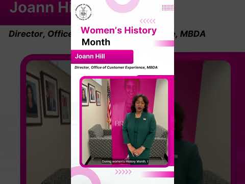 Women’s History Month Spotlight: Joann Hill [Video]