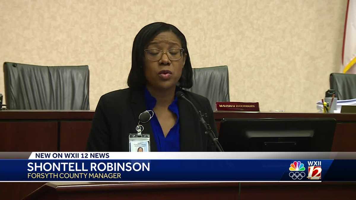 Shontell Robinson appointed new County Manager for Forsyth County [Video]