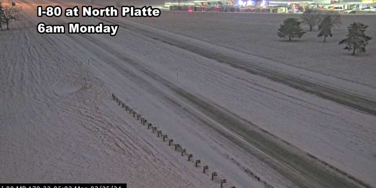 Blizzard Conditions Impact Roads Across Central & Western Nebraska (6am Update) [Video]