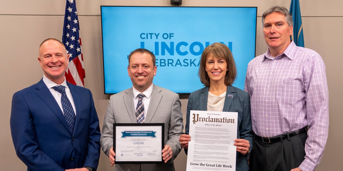 City of Lincoln designated as Economic Development Certified Community and Kiva Hub [Video]