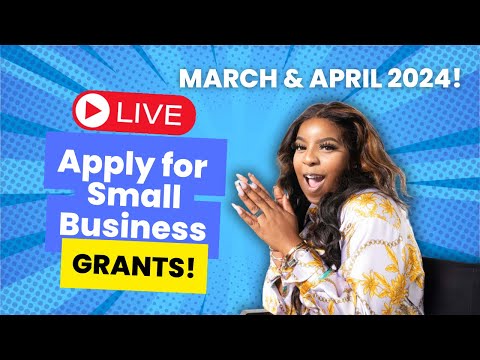 APPLY NOW! $10,000 Grant for Small businesses and Startups (Done-for-You LIVE) [Video]