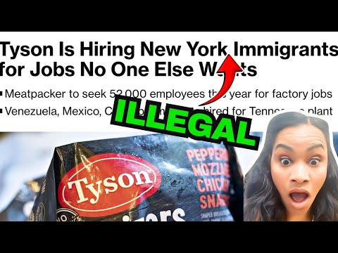 Tyson FOODS CLOSES DOWN PLANT FOR AMERICANS WORKERS ONLY TO HIRE ILLEGALS [Video]