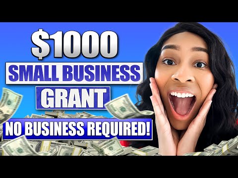 $1000 Grant for Small Business & Side Hustles | Start Up Small Business Grant [Video]