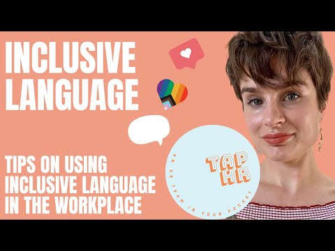 Why Inclusive Language is so important | Inclusive language in the workplace [Video]