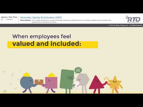 Diversity, Equity, and Inclusion Training [Video]