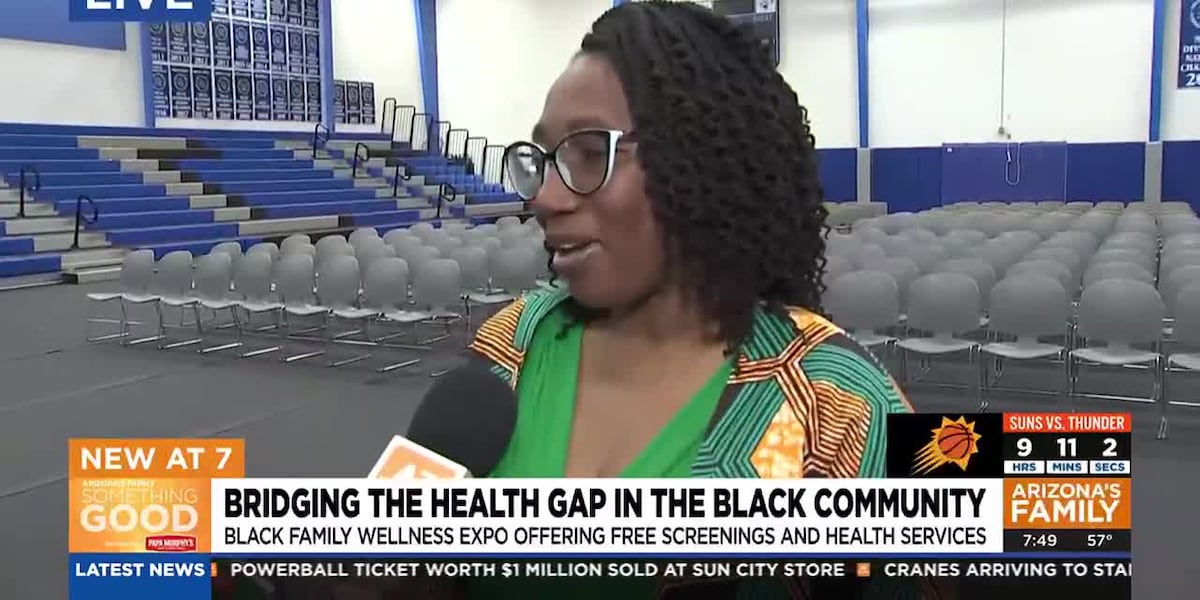 Black Wellness Family Expo offering free health screenings to Arizonans [Video]