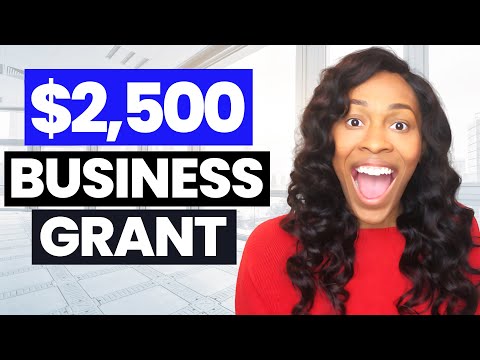 $2500 Small Business Grant | New Businesses Can Apply [Video]