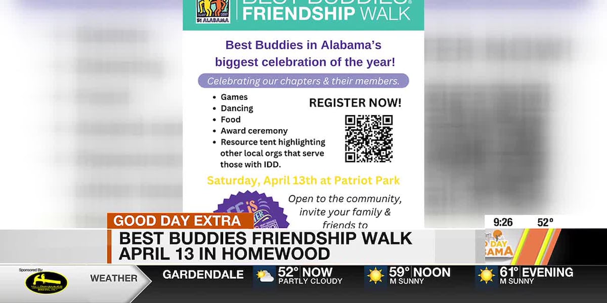 Friendship Walk to support inclusion for people with intellectual, developmental disabilities happening April 6 [Video]