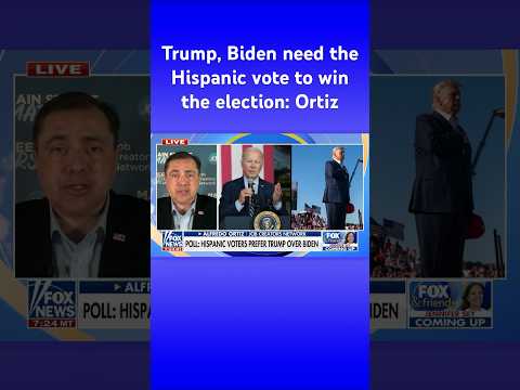 Alfredo Ortiz predicts who will gain the most support from Hispanic voters in 2024 [Video]