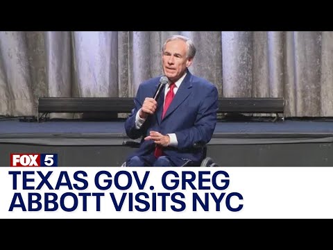 Texas Gov. Greg Abbott visits NYC [Video]