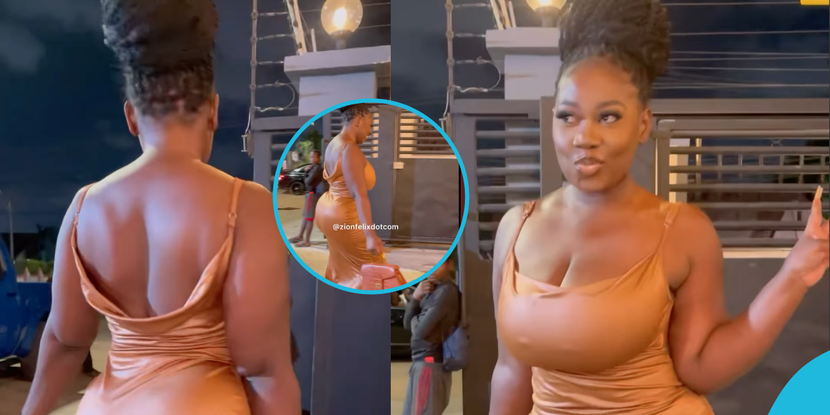 Shugatiti Goes Viral As She Rocks Thigh-High Dress And Sandals To A Plush Event: “The Dress Is Ugly” [Video]