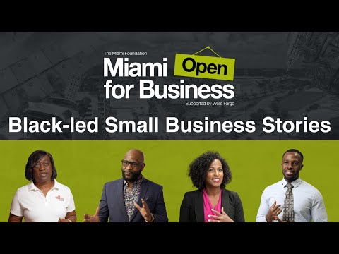 Miami Open for Business | Black-led Small Business Stories [Video]