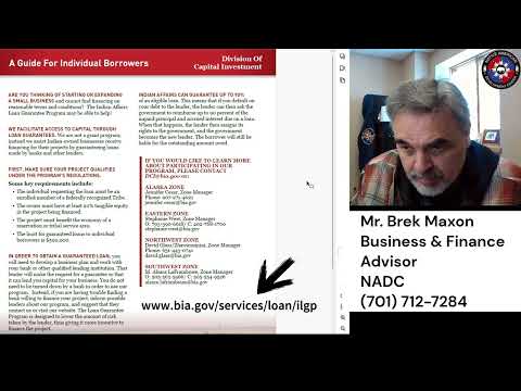 BIA Loan Guarantee Program [Video]