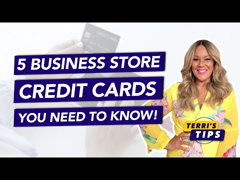 5 Business Store Cards! Business Credit Cards! Build Business Credit! Retail Cards! EIN Credit! [Video]