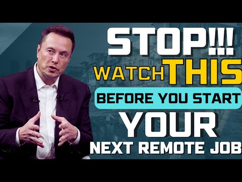 THE TRUTH IS OUT!!! Do This Before You Start Your Next Remote Job [Video]