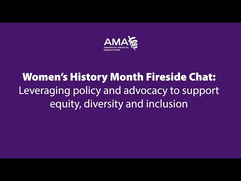 Leveraging policy and advocacy to support equity, diversity, inclusion [Video]