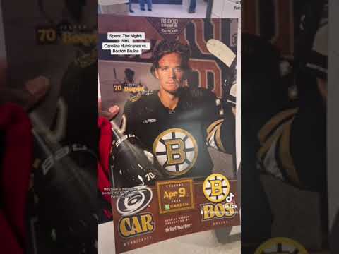 Spend The Night: NHL Carolina Hurricanes vs. Boston Bruins [Video]