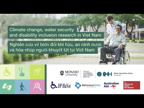 Climate change, water security and disability inclusion research in Viet Nam [Video]