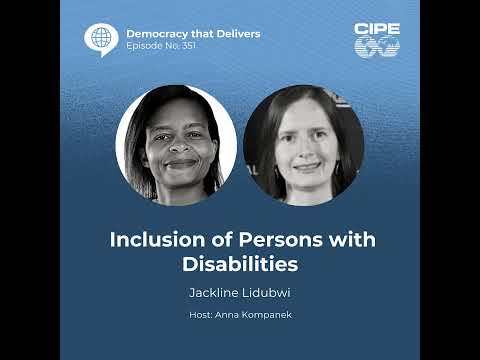 351: Inclusion of Persons with Disabilities [Video]