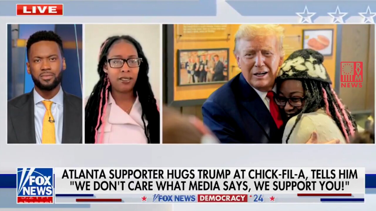 Black Woman Who Hugged Trump At Chick-fil-A In Atlanta Has A Message You Need To Hear [VIDEO]