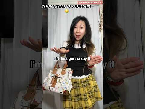 STOP TRYING TO LOOK RICH 🤑👜 [Video]