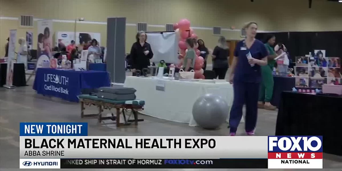Mobile County moms gather for Black maternal health expo [Video]