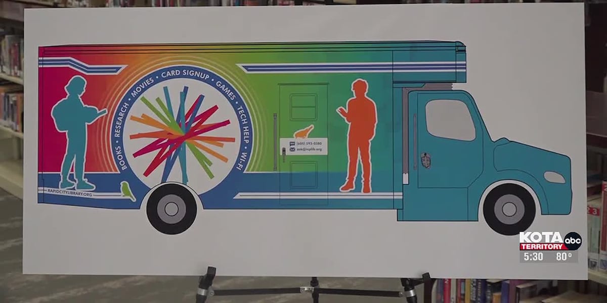 Long-awaited Rapid City bookmobile set to hit the road soon [Video]