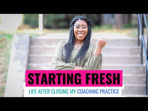 Closing My Coaching Business & Starting Over | Quitting Entrepreneurship [Video]