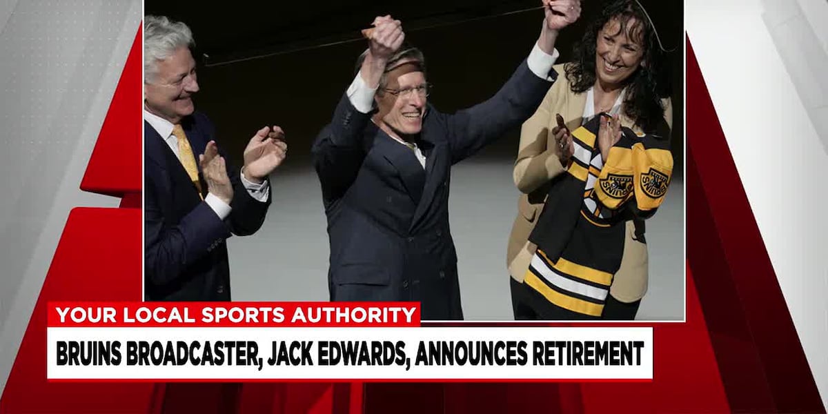 Bruins broadcaster, Jack Edwards announces retirement [Video]
