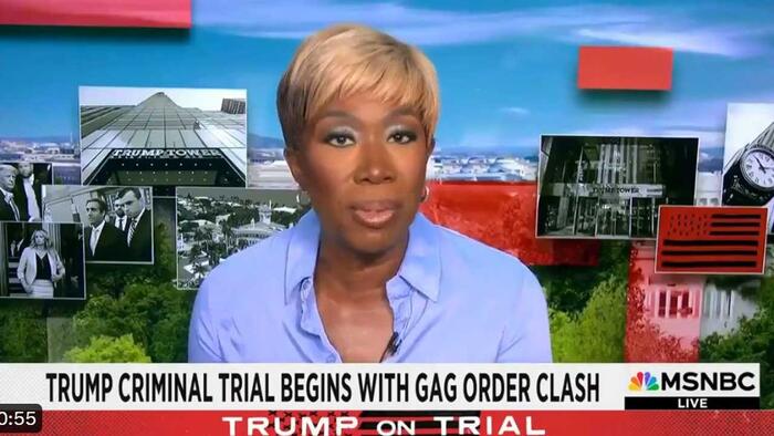 MSNBC’s Joy Reid Suggests Trump Trial Is A Form Of Racial Revenge [Video]