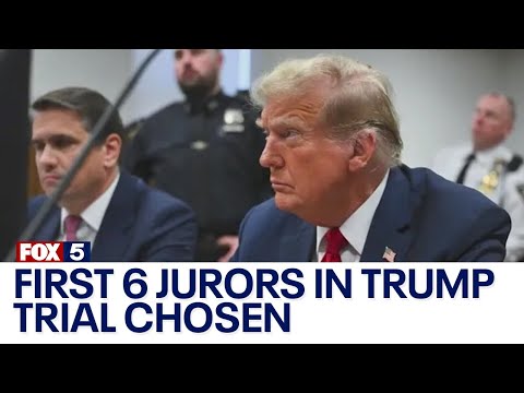 First 6 jurors in Trump hush money trial chosen [Video]